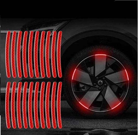 Car Wheel Reflective Strips Sticker