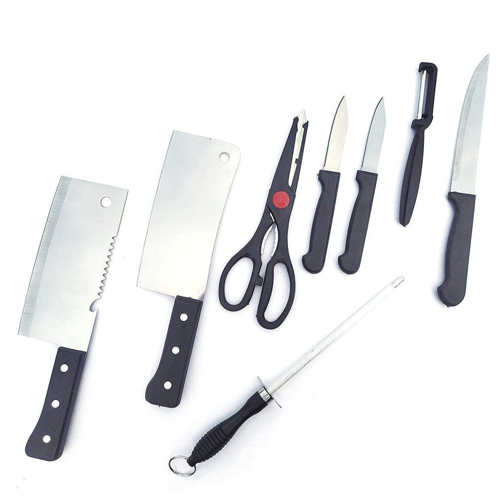 8 Piece knife Set Stainless Steel Kitchenware