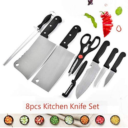 8 Piece knife Set Stainless Steel Kitchenware