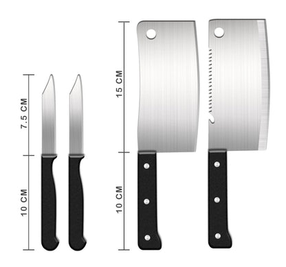 8 Piece knife Set Stainless Steel Kitchenware