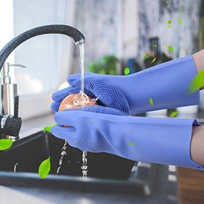 Silicon Gloves Hand Gloves Cleaning Accessories