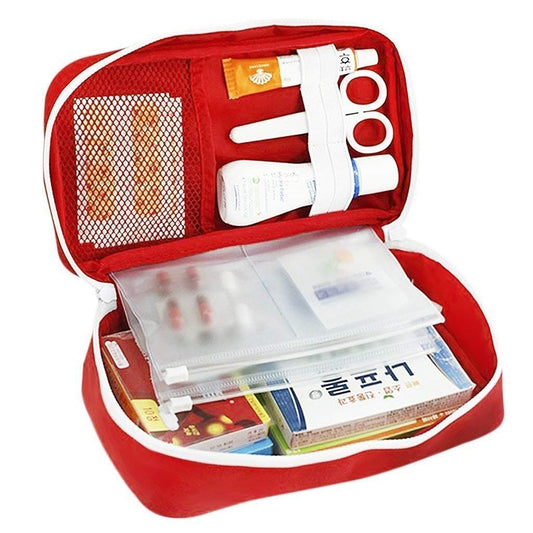 First Aid Travel Medicine Pouch Travelling Bags