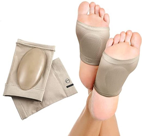 Curvescape Arch Support Sleeves Foot Pain Relief for Plantar Fasciitis (1 Pair)