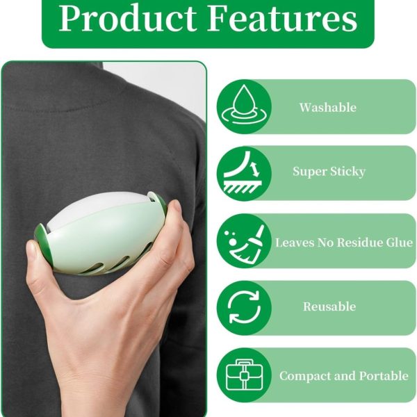 Reusable Lint Roller Ball - Durable and Washable Lint Catcher