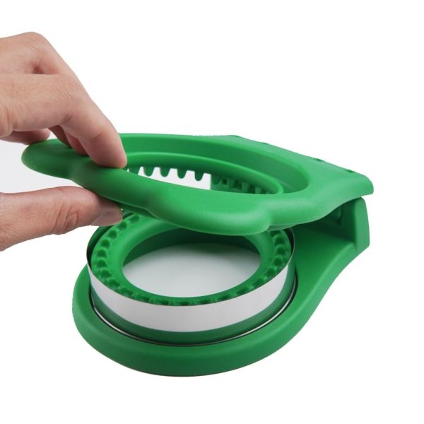 Sandwich Cutter and Sealer for Kids Crustless Sandwich Maker, Bento & Lunch Box Tool (Multi color)