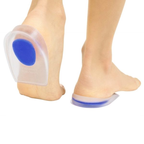 Silicone Gel Heel Pads for Pain Relief & Support (Pair)